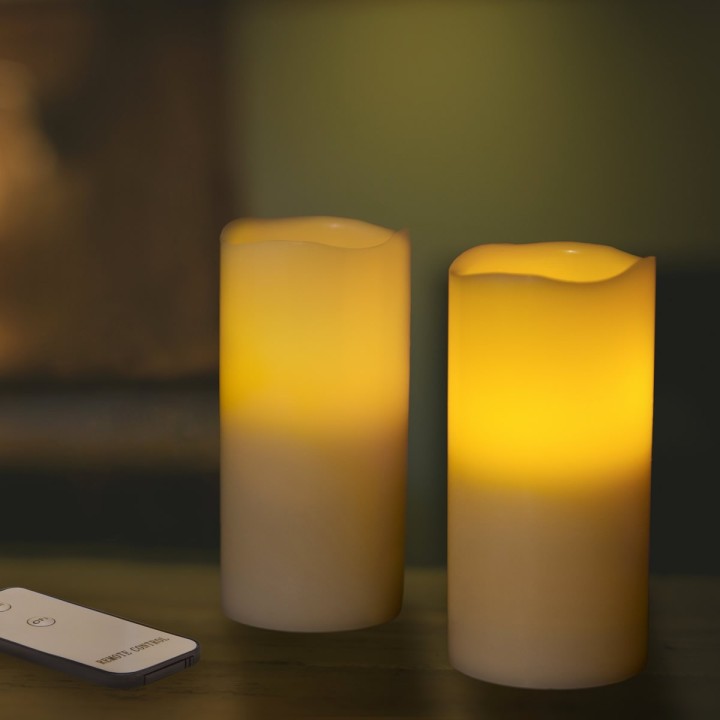 Candele LED con telecomando