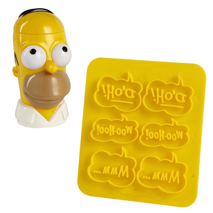 Portauovo e stampo per toast  Homer Simpson