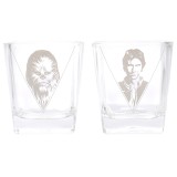 Bicchieri Han Solo e Chewbecca