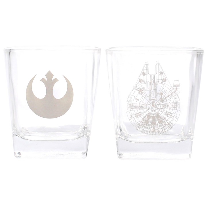 Bicchieri Han Solo e Chewbecca