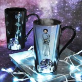 Latte Mug termosensibile R2-D2 e Leila