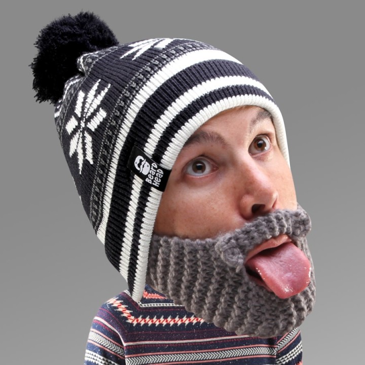 Cappello con Barba - Fiocco di Neve