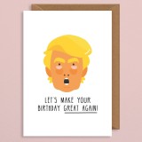 Biglietto di auguri Trump
