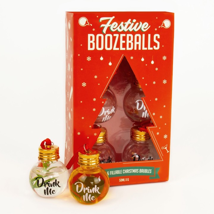 Palline di Natale alcoliche