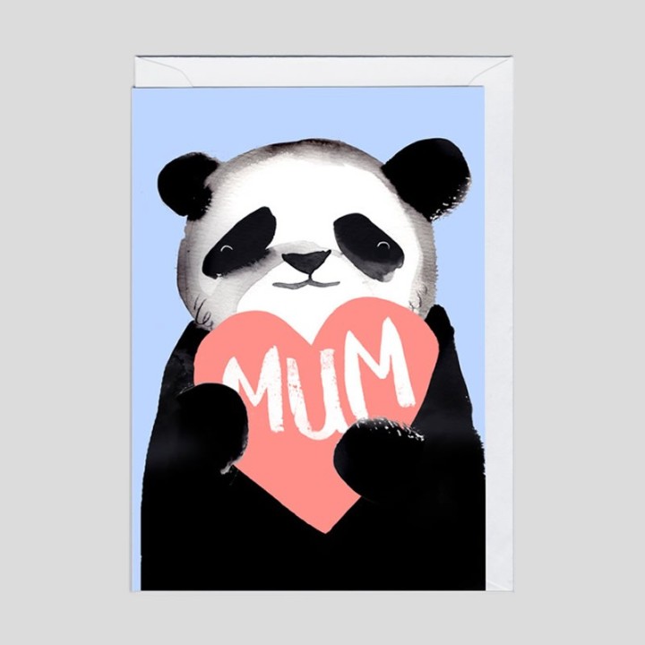 Biglietto di auguri Panda