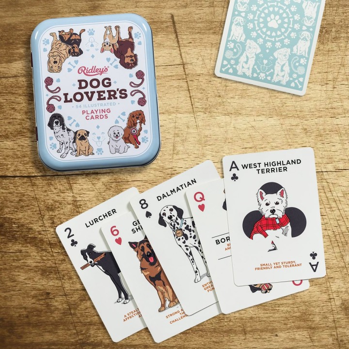 Carte da gioco Cani