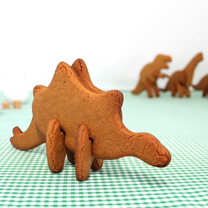 Stampi per biscotti - Dinosauri 3D