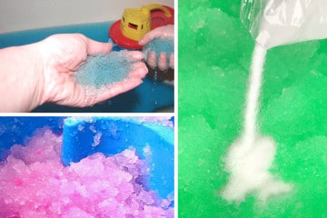 Un bagno nel gel