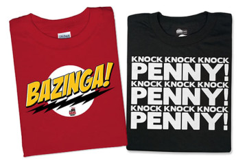 Le magliette di Big Bang Theory