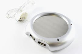 Fornelletto con 4 porte USB scalda-tazza-usb