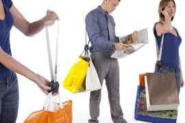 Un aiuto per portare i sacchetti yoke-shopper