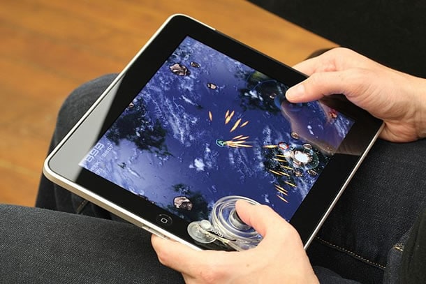 Fling joystick analogico per iPad