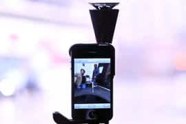 Videocamera a 360° per iPhone 4 GoPano Micro