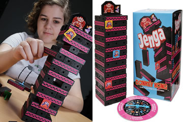 Donkey Kong Jenga