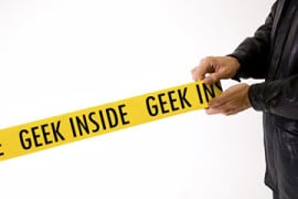 Nastro G.S.I "Geek Scene Investigation" Nastro Geek Inside