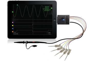 Oscium iMSO-104: l’oscilloscopio per iPad, iPhone e iPod
