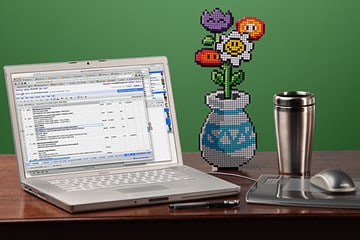 Un bouquet di fiori 8-bit per la festa della mamma