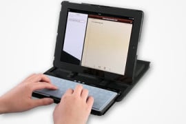 Hard case con tastiera per iPad 2 Hard case con tastiera per iPad 2