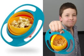 Loopa Bowl, la tazza giroscopica Loopa Bowl, la tazza giroscopica