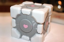 Sapone Companion Cube Saponetta Companion Cube