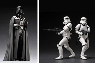 Le statue “cattive” di Star Wars
