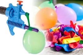 Prepara gavettoni in sequenza senza fatica Tie-Not Water Balloon Filler