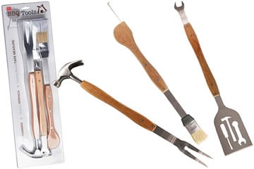 Set di attrezzi da barbecue