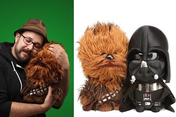 I peluche di Star Wars