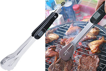 Pinza digitale per barbecue