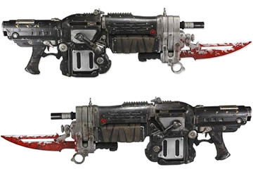 Replica del Retro Lancer di GoW 3