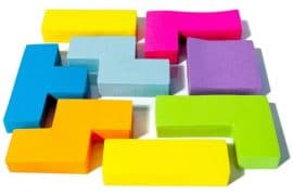 Block Notes, Tetris si da alla cancelleria blocchetti-adesivi-tetris