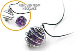La collana per le amanti di Dungeons & Dragons Collana d20