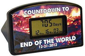 Countdown per la fine del mondo