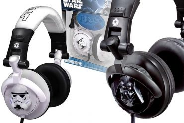 Cuffie Star Wars di Darth Vader e Stormtrooper
