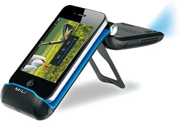 Mili, il mini proiettore per iPhone