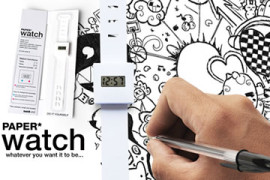 Paper Watch, l'orologio fatto di carta Paper Watch