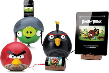 Dock e speaker di Angry Birds