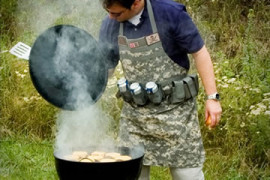Grembiule tattico per Barbecue Tactical Grilling Apron