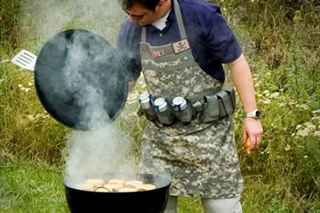 Grembiule tattico per Barbecue