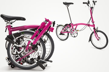 Brompton, la bici pieghevole super compatta