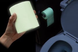 Carta igienica fosforescente Carta Igienica Fosforescente