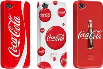 Case Coca Cola per iPhone 4