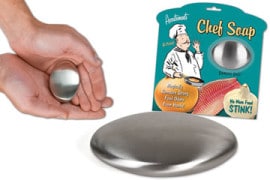 Chef Soap, la saponetta anti-odori di metallo! Chef Soap
