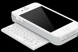 Kiano 4, case con tastiera per iPhone 4 Kiano 4