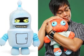 I peluche giganti di Futurama Peluche giganti di Futurama
