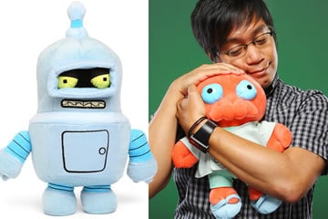 I peluche giganti di Futurama