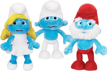 I peluche dei Puffi