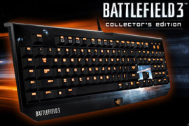 Battlefield 3 Gaming Keyboard by Razer Tastiera Battlefield 3