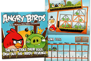 Il calendario di Angry Birds