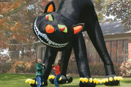 Gatto Nero gonfiabile gigante Gatto Nero gonfiabile gigante